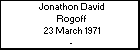 Jonathon David Rogoff