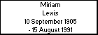 Miriam Lewis