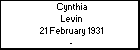 Cynthia Levin