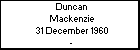 Duncan Mackenzie