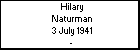 Hilary Naturman