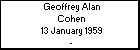 Geoffrey Alan Cohen