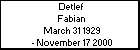 Detlef  Fabian