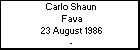 Carlo Shaun  Fava